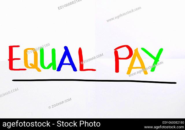 Equal Pay Concept