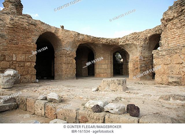 Ruins of Carthage, (Antoninus-Pius-Thermen), Carthage, Tunisia