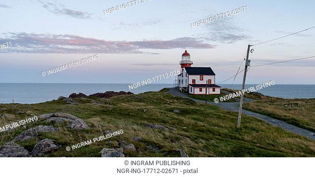 Ferryland Lighthouse, Calvert, Avalon Peninsula, Newfoundland And Labrador, Canada