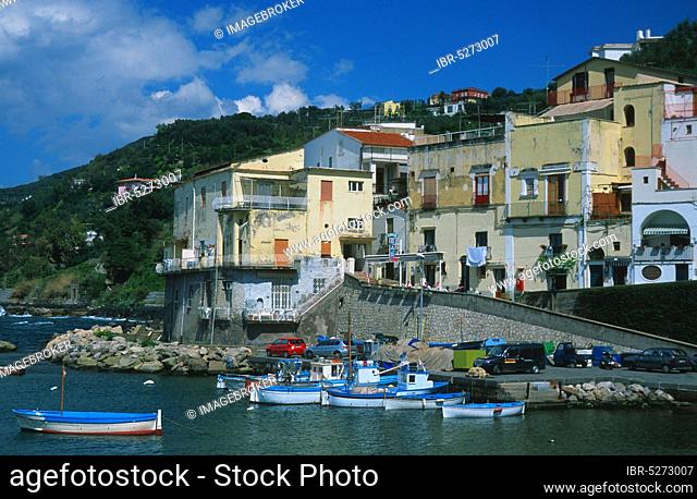 Fishing port, Massa Lubrense, Gulf of Naples, Campania, Italy, Europe