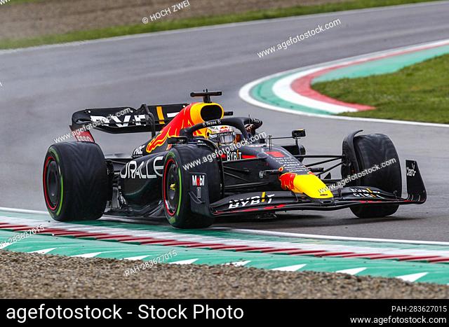 #1 Max Verstappen (NLD, Oracle Red Bull Racing), F1 Grand Prix of Emilia Romagna at Autodromo Enzo e Dino Ferrari on April 22, 2022 in Imola, Italy