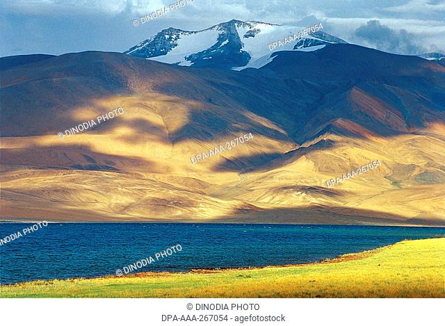 Lake on Kailash Mansarovar trek Tibet
