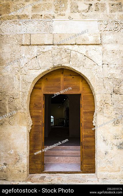 Gateway to Torreón de la Alcazaba or del Reloj, built in the 9th century. Loja, Granada, Andalucía, Spain, Europe