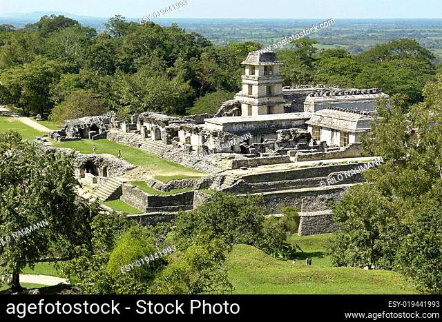 Mayasiedlung Palenque, Mexico