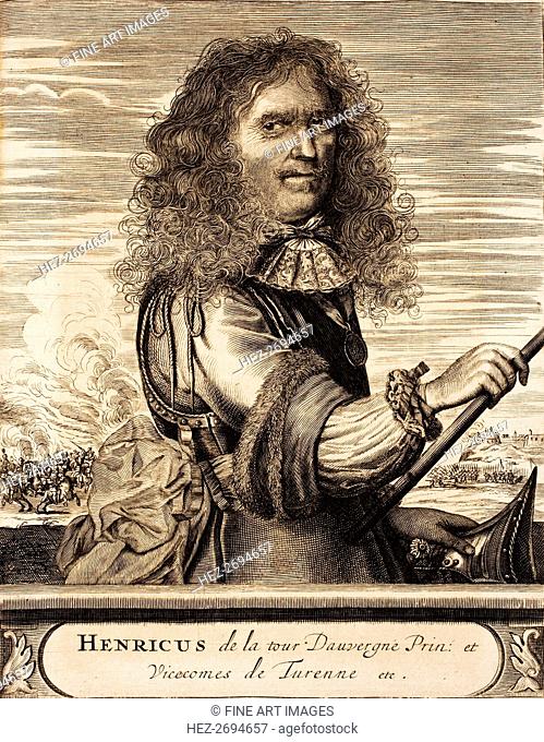 Marshal Henri de La Tour d'Auvergne, vicomte de Turenne (1611-1675), 1675. Creator: Anonymous