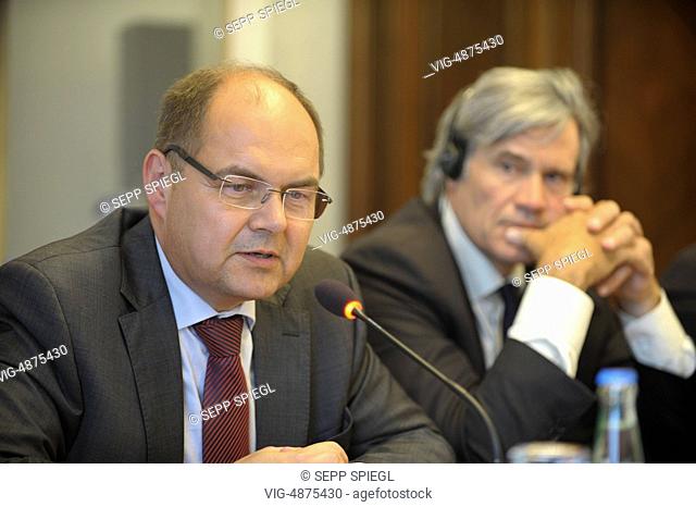 Germany, Bonn, 02.09.2014 Federal Agriculture Minister Christian Schmidt, met on Tuesday with the ministers of agriculture of Poland and France