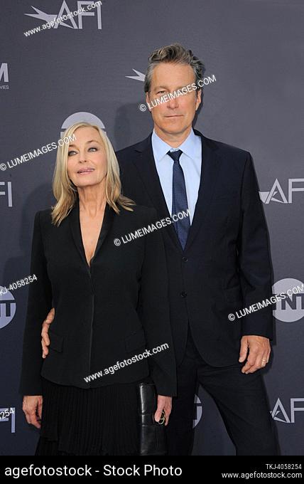 Bo Derek and John Corbett at the 48th Annual AFI Life Achievement Award Honoring Julie Andrews held at the Dolby Theater in Hollywood, USA on June 9, 2022