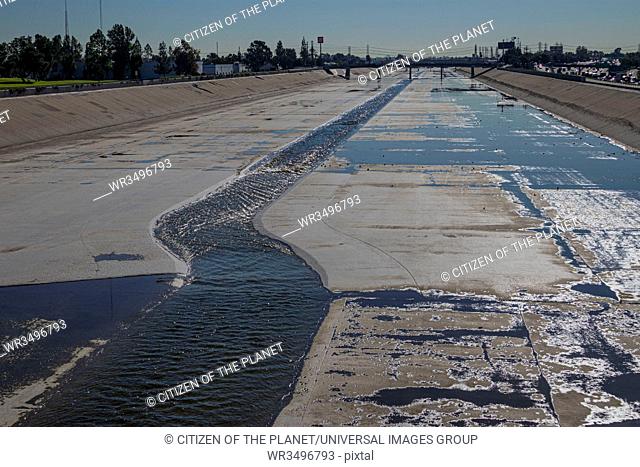 The Los Angeles River, City of Paramount