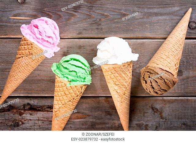 Different sorts of Ice Cream