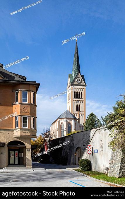 The Catholic Parish Church of the Assumption, Radstadt, Pongau, Salzburg State, Austria, October 2019