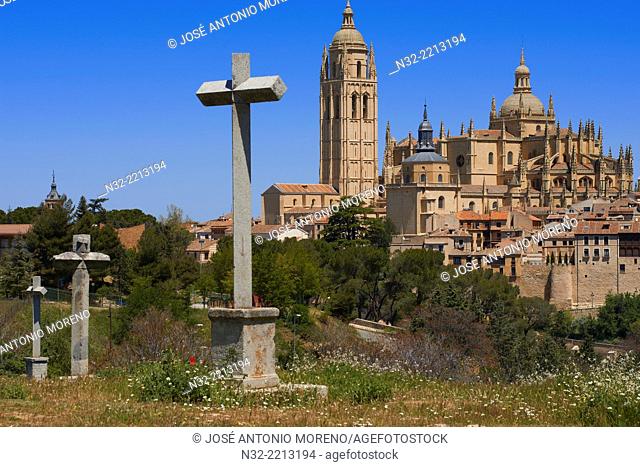 Cathedral, Segovia, Castilla-Leon, Spain
