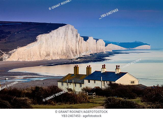 The Seven Sisters Country Park, Seaford, Sussex, UK