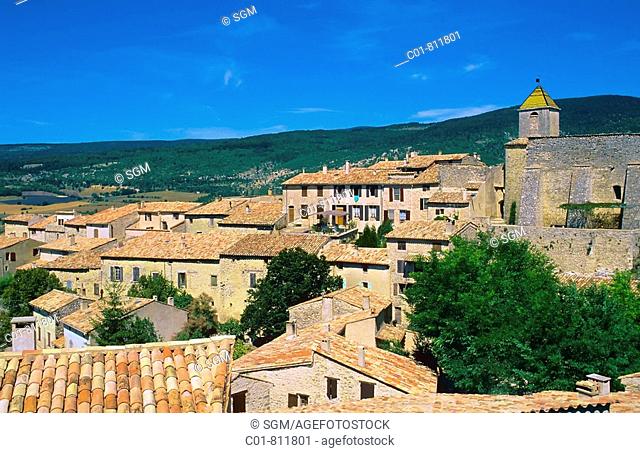 Aurel village, Vaucluse, Provence-Alpes-Côte d'Azur, France