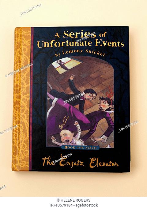 A Series of Unfortunate Events by Lemony Snicket Hardback Book
