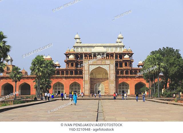 Tomb of Akbar the Great, Agra, Uttar Pradesh, India