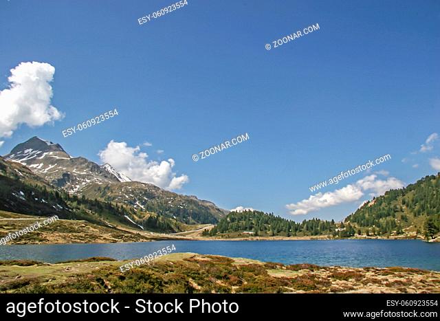 Der Obersee liegt am am Ende des Defereggentals am Staller Sattel in Osttirol