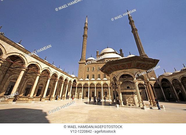 Mohammed ali mosque (The Alabaster Mosque), Cairo, Egypt