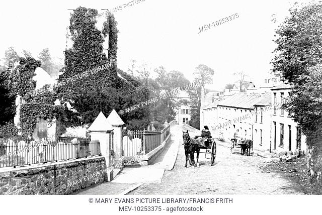 Ivybridge, Old Church and Village 1890