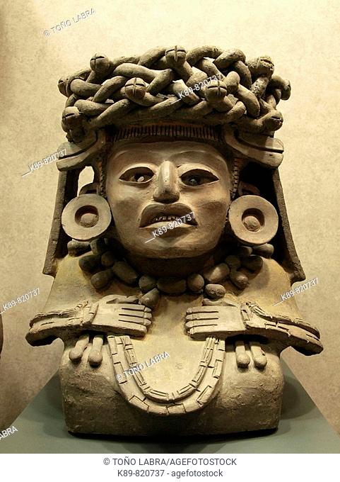 Zapotec leader. Museo Nacional de Antropologia. Ciudad de Mexico