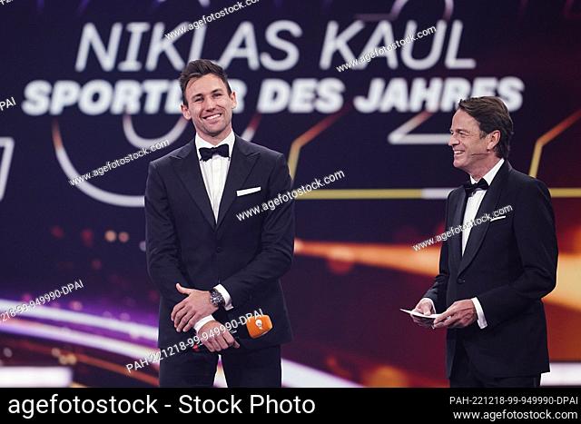 18 December 2022, Baden-Wuerttemberg, Baden-Baden: Sportsman election: Awards, gala for the election of the ""Sportsman of the Year"", at the Kurhaus