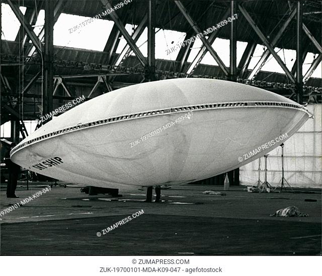Jan. 1, 1970 - Britain's Flying saucer gets off the Ground : Less than one year ago, John west Design Associates announced their plans to construct a new...