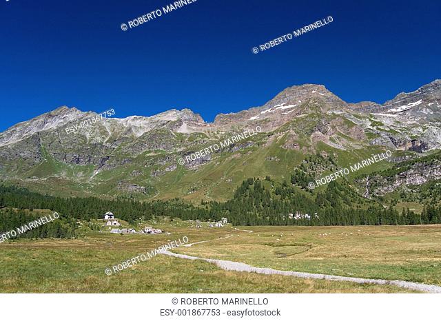 Rebbio mount and Alpe Veglia