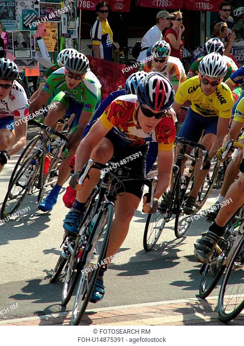 Burlington, VT, Vermont, Green Mountain Stage Race, Criterium, men biking