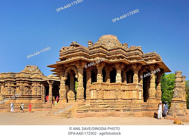 Sun temple , Modhera , Gujarat , India