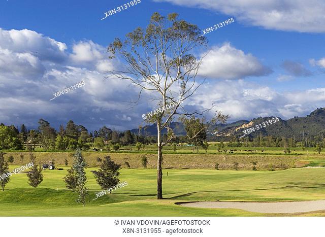 Golf field, Zipaquira, Colombia