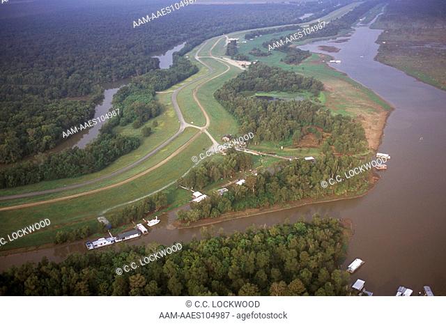 West Atchafalaya Basin Protection Levee, Louisiana