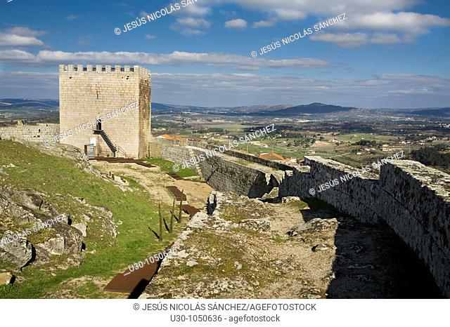 Castle of Celorico da Beira village, in Beira Alta  Guarda District  Portugal
