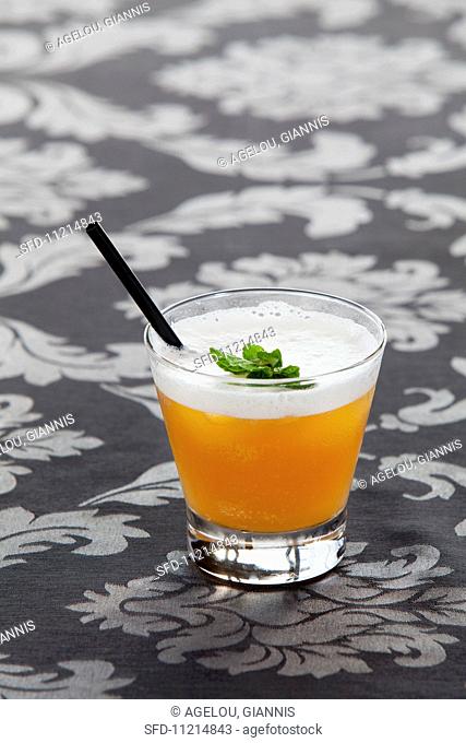 Mai Tai cocktail with rum