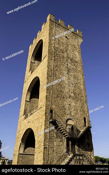 Firenze, Tuscany, Italy, Europe, Torre di San Niccolo, Florence, Italy, Europe