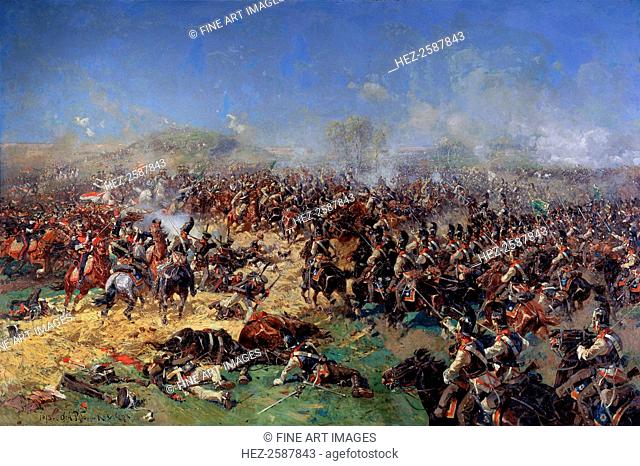 'The Battle of Borodino on August 26, 1812. Third French Attack', 1913. The Battle of Borodino was the largest and bloodiest single day battle of the Napoleonic...