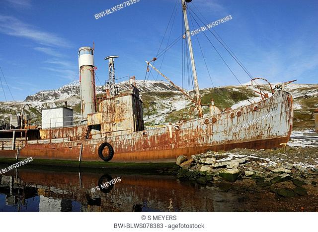 Old whaling station, Antarctica, Suedgeorgien, Grytviken