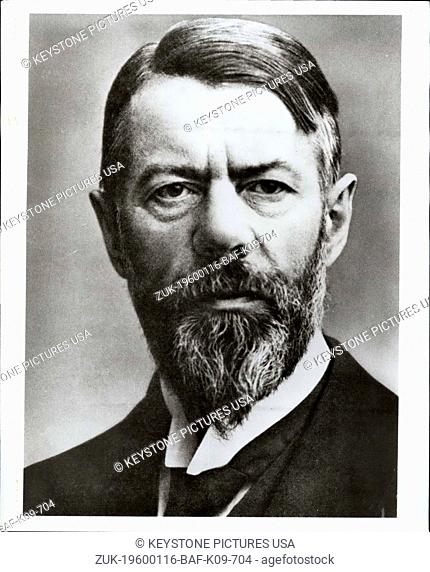 1942 - Max Weber:'Enemy of Squires' was what the famous German political economist and sociologist Max Weber called himself