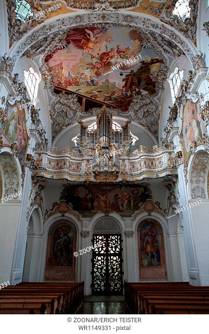 baroque cathedral Steingaden