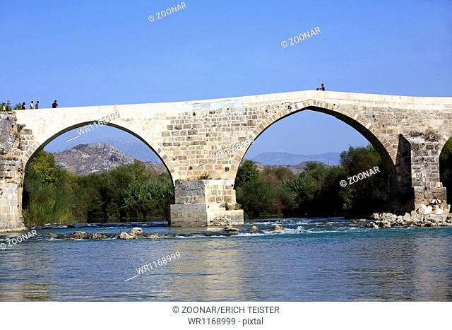 Roman bridge spanning the Seyhan River