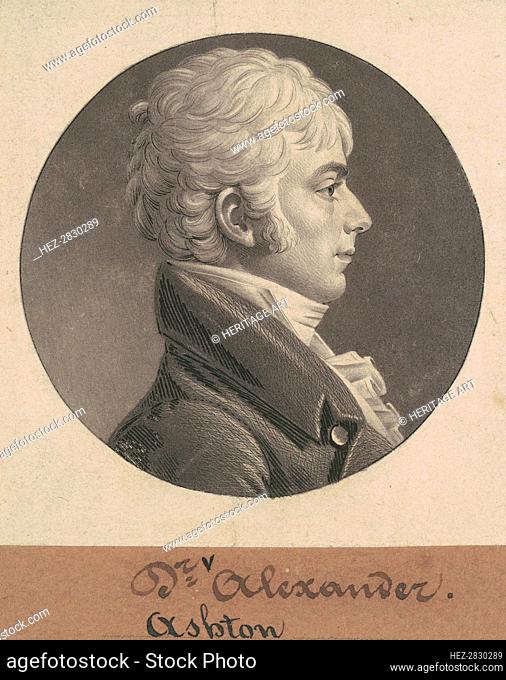 Ashton Alexander, 1804. Creator: Charles Balthazar Julien Févret de Saint-Mémin