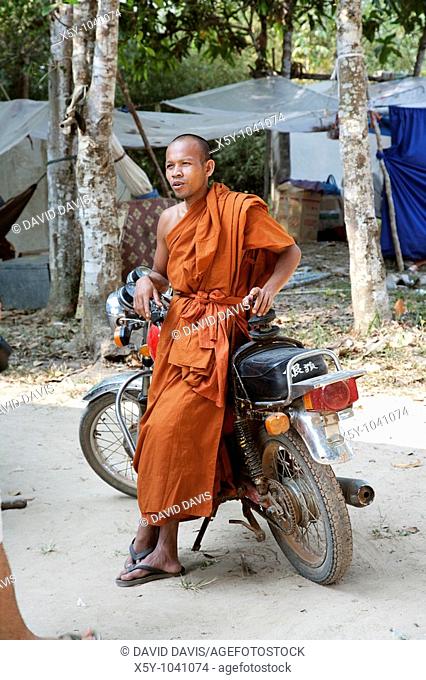 Buddhist Monks in Cambodia