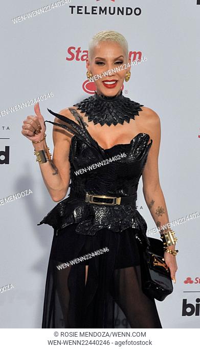2015 Billboard Latin Music Awards presented by State Farm on Telemundo at the BankUnited Center - Arrivals Featuring: Ivy Queen Where: Miami, Florida