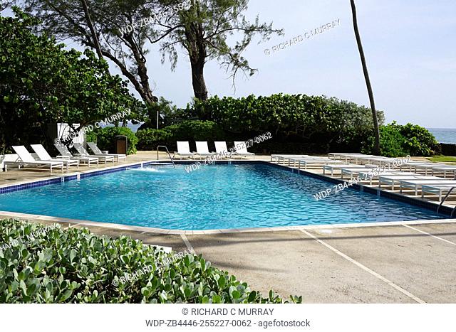 The Condado Plaza Hilton hotel Saltwater Pool-San Juan, Puerto Rico