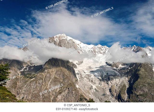 Mont Blanc massif - Monte Bianco