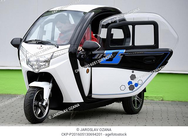 Czech company Velor-X-Trike launched its electric three-wheelers and four-wheelers produced in cooperation with its Chinese partners on the market today
