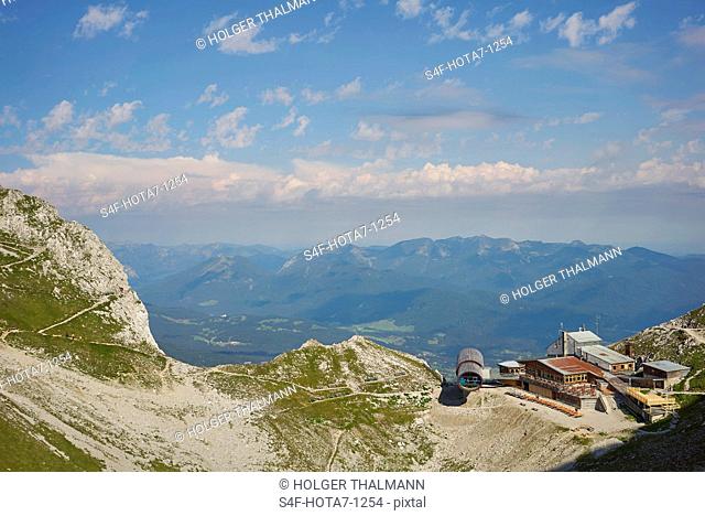Alpen, Karwendelbahn, Bergstation