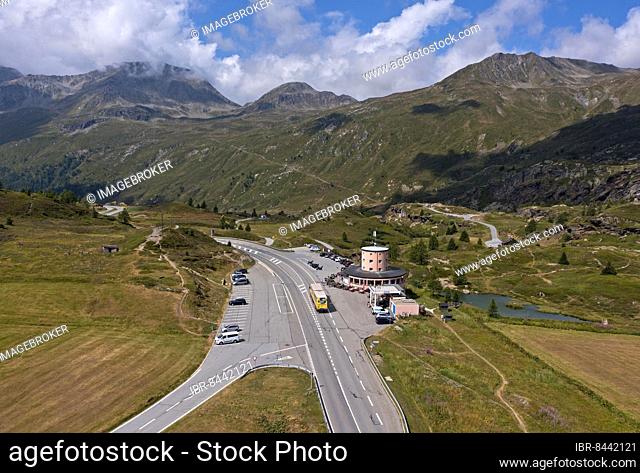 On the Simplon Pass, looking south, Valais, Switzerland, Europe