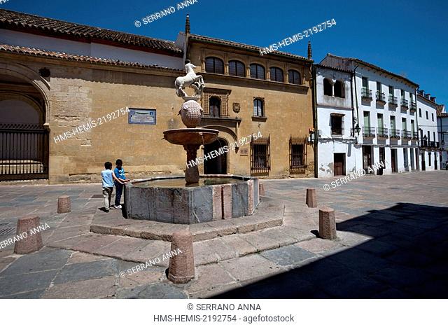 Spain, Andalusia, Cordoba, Historical Centre listed as World Heritage by UNESCO, Potro Square, Plaza del Potro