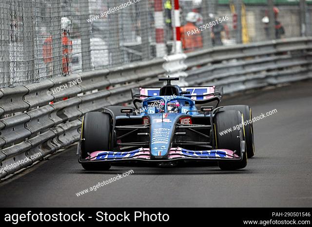 #14 Fernando Alonso (ESP, BWT Alpine F1 Team), F1 Grand Prix of Monaco at Circuit de Monaco on May 29, 2022 in Monte-Carlo, Monaco