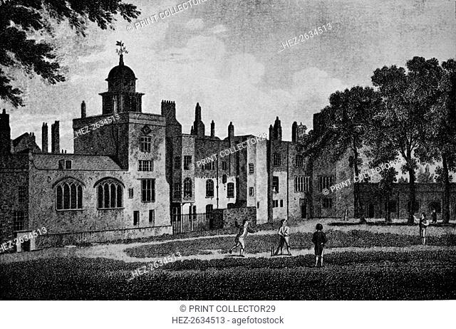 London Charterhouse, 1803 (1906). Artist: James Sargant Storer