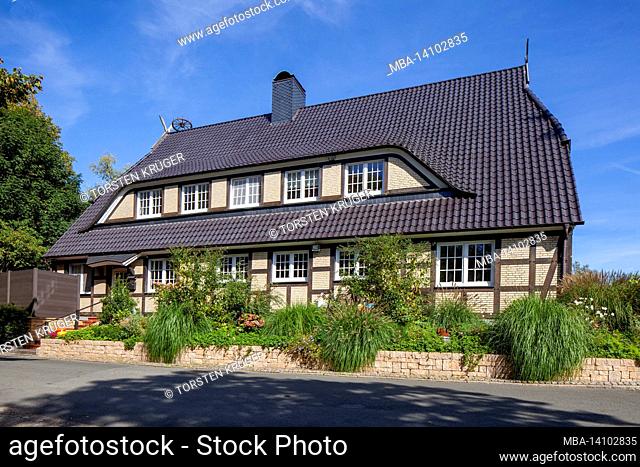 excursion restaurant landhaus kuhsiel in the bremen blockland, bremen, germany, europe